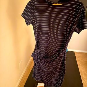 Club Monaco tie waist dress